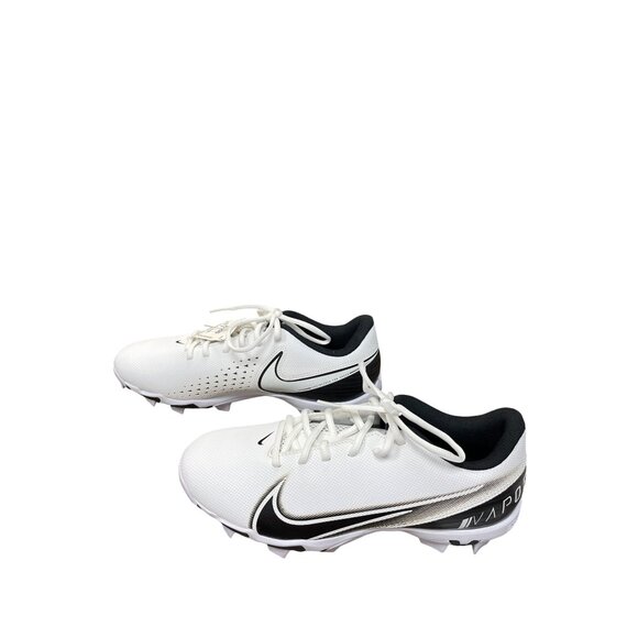 Nike Vapor Edge Shark Pro mens white black Football Cleats size 9 SKU 9264 - Picture 3 of 13